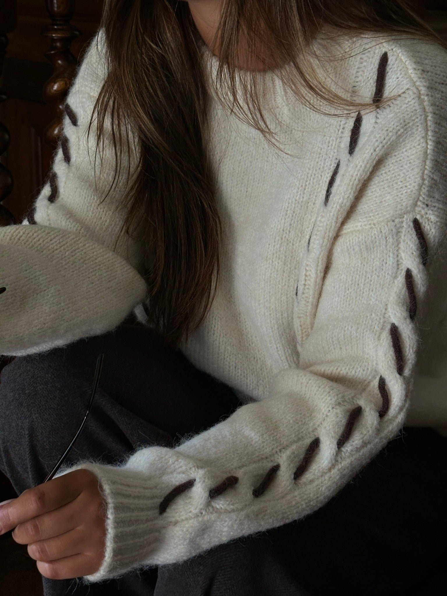 VMILINA Pullover - Birch